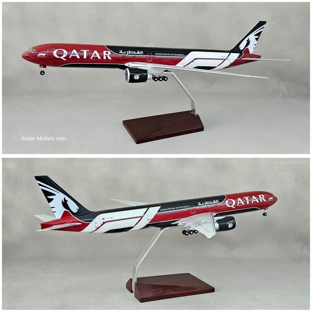 Qatar - F1- B777-300 - (1:100)